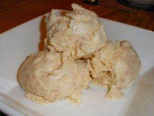 Homemade Raspberry Ripple Ice Cream
