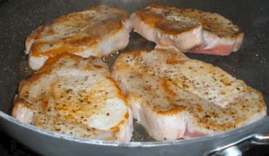 Slow cooked pork in cider