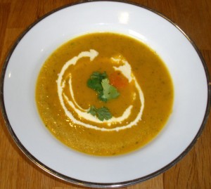 Carrot and Coriander Soup