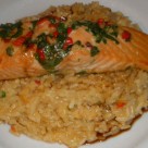 Thai Salmon and Coconut Rice